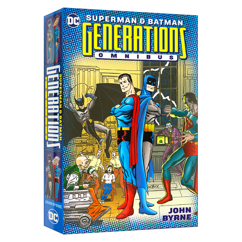 英文原版 Superman and Batman Generations