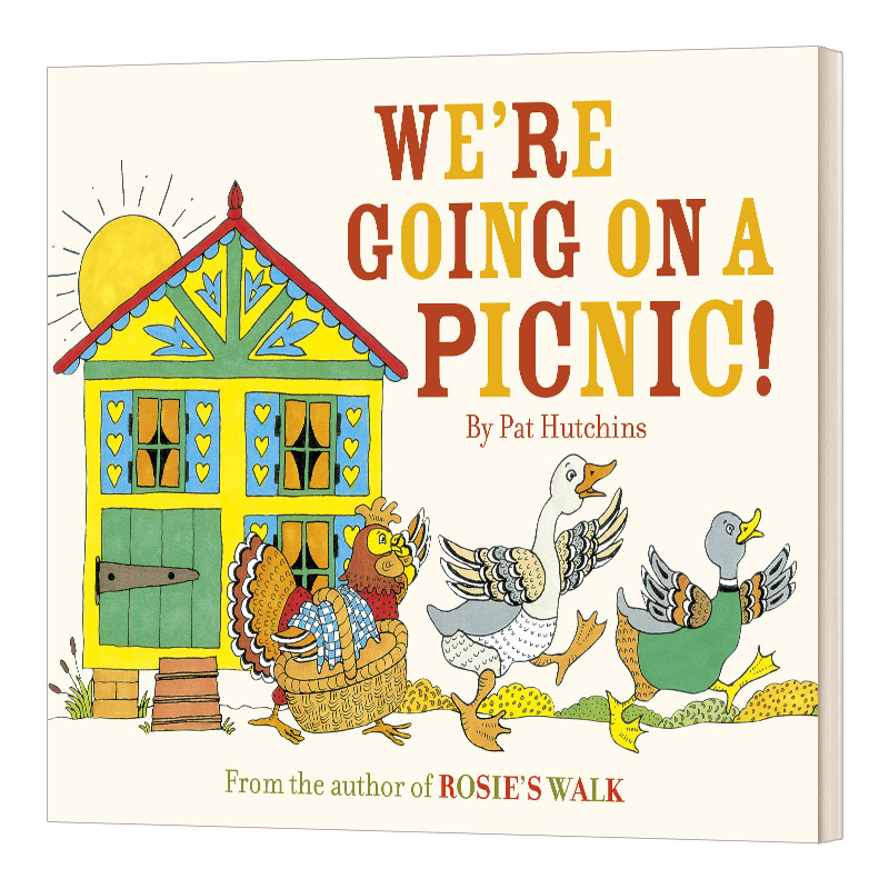 英文原版 We're Going On A Picnic 我们要去野餐 英文版 进口英语原版书籍