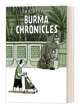 英文原版小说 Burma Chronicles 缅甸小日子 盖德利斯勒 幽默滑稽 文学小说 英文版 进口英语原版书籍