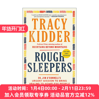 英文原版 Rough Sleepers 露宿者 治愈流浪者传记 普利策奖得主 新机器的灵魂作者Tracy Kidder 英文版 进口英语原版书籍