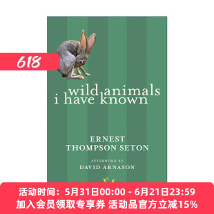 英文原版 Wild Animals I Have Known 西顿野生动物故事集 Ernest Thompson Seton 英文版 进口英语原版书籍