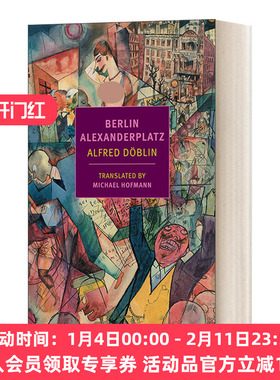 英文原版小说 Berlin Alexanderplatz New York Review Books Classics 柏林亚历山大广场 Alfred Doblin 英文版 进口英语原版书籍