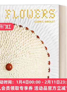 英文原版 Flowers 花 生活美食蛋糕烘焙 精装食谱 Cédric Grolet 英文版 进口英语原版书籍
