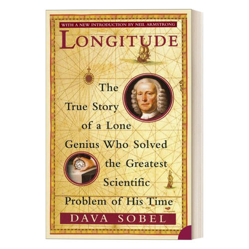 英文原版 Longitude 经度 一个孤独的天才解决他所处时代最大难题的真实故事 英文版 进口英语原版书籍