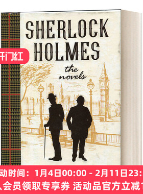 福尔摩斯 精装 毛边书 英文原版小说 Sherlock Holmes 英文版 进口英语原版书籍