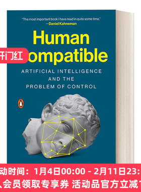 英文原版 Human Compatible AI新生 破解人机共存密码 人类最后一个大问题 Stuart Russell 英文版 进口英语原版书籍