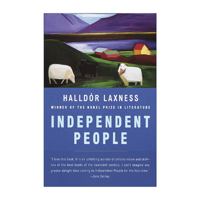 英文原版 Independent People Vintage International 独立的人们 诺贝尔文学奖得主Halldor Laxness 英文版 进口英语原版书籍