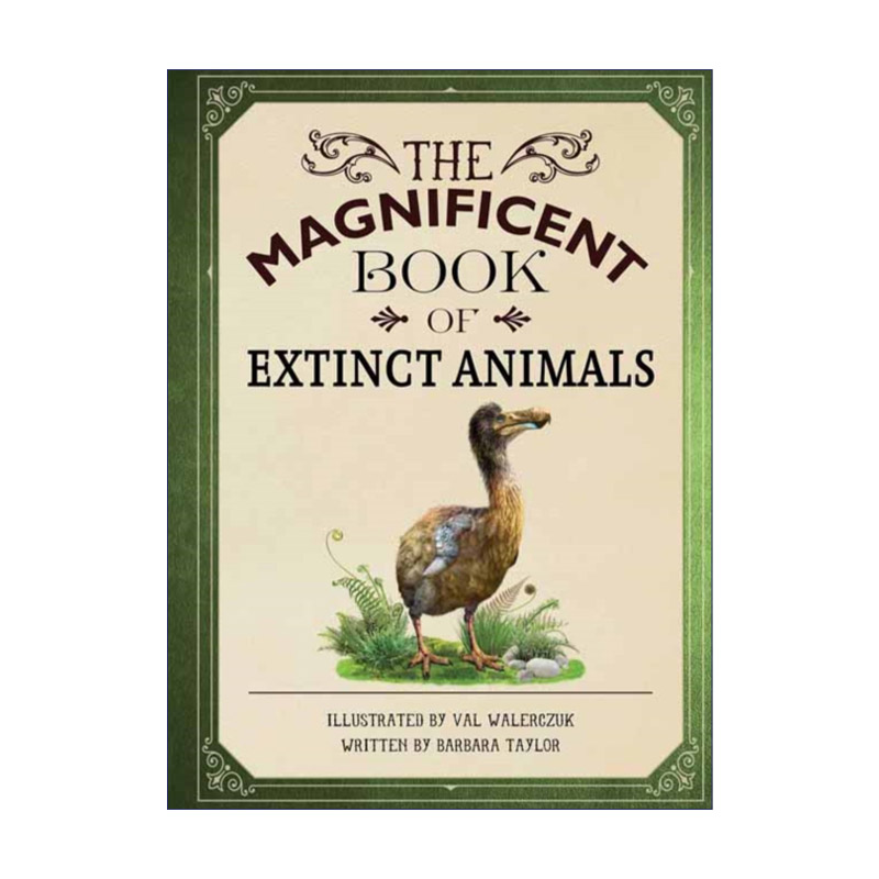 灭绝动物  英文原版 The Magnificent Book of Extinct Animals 科普大全 精装全彩插图 英文版 进口英语原版书籍