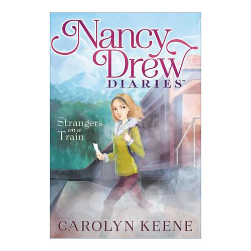 英文原版 Strangers on a Train 列车上的陌生人 Nancy Drew Diaries神探南茜系列 英文版 进口英语原版书籍