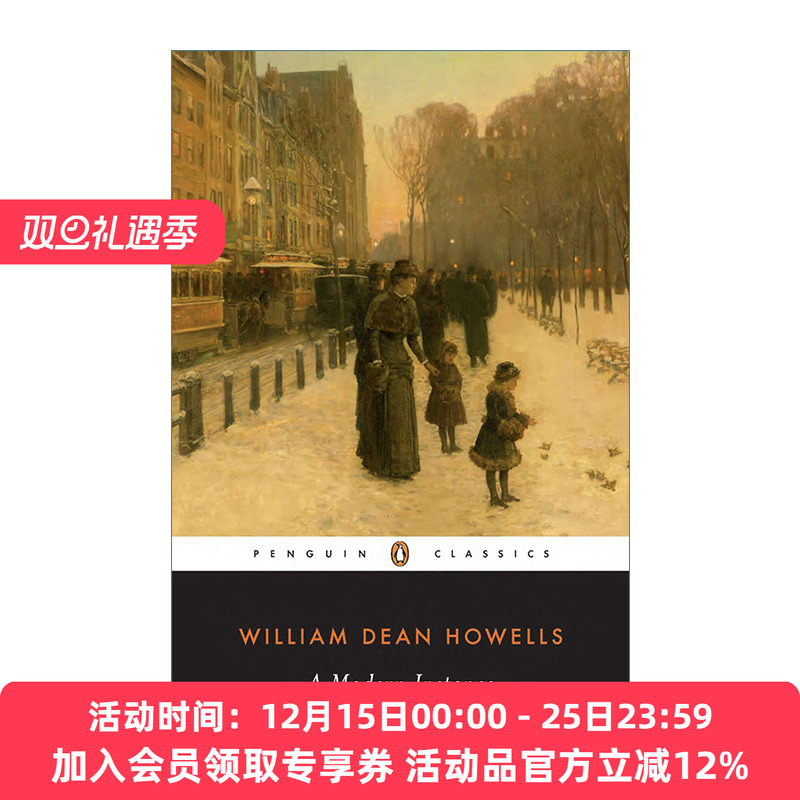 一个现代的例证 英文原版 A Modern Instance Penguin Classics 企鹅经典 William Dean Howells 英文版 进口英语原版书籍