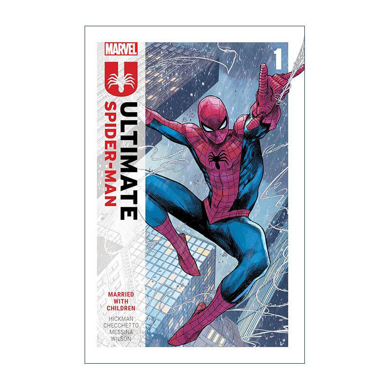 终极蜘蛛侠 卷一 1-6合集 英文原版Ultimate Spider-Man By Jonathan Hickman Vol. 1 漫威漫画 乔纳森·希克曼 英文版 进口英语书