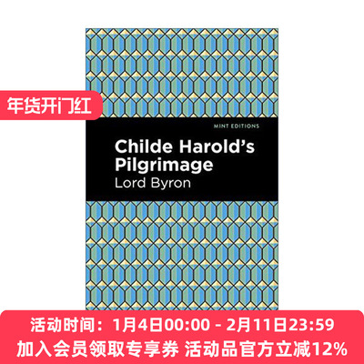 英文原版 Childe Harold's Pilgrimage Mint Editions 恰尔德.哈洛尔德游记 George Gordon Byron拜伦 诗歌 英文版 进口英语原版书