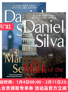 英文原版 Michael Osbourne系列2册 当代大师级悬疑小说作家、纽约时报畅销书作家Daniel Silva 英文版 进口英语原版书籍