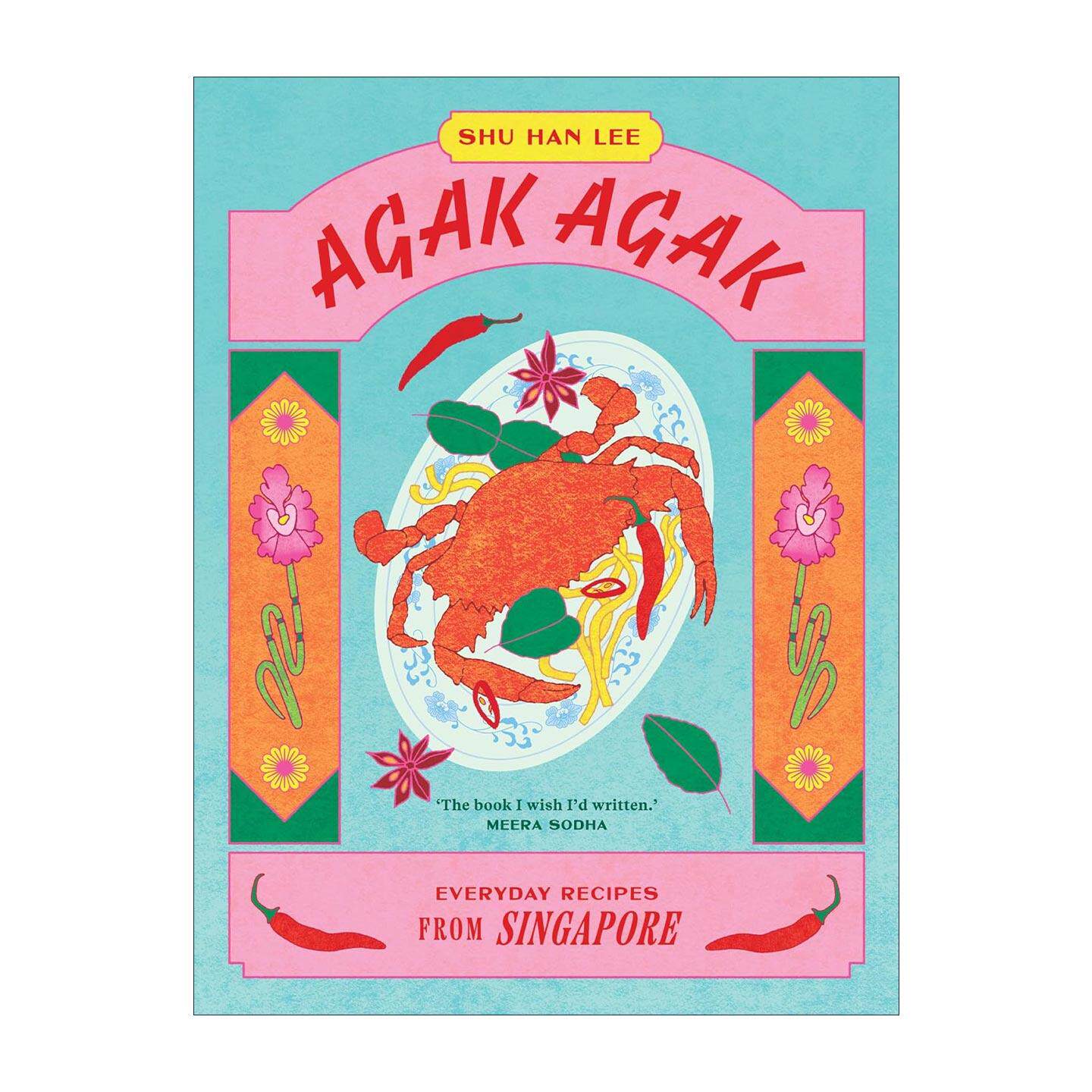 英文原版 Agak Agak 新加坡的日常食谱精装 东南亚美食 英文版 进口英语原版书籍