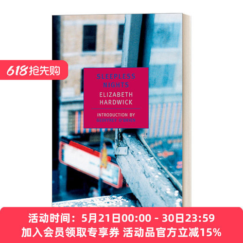 英文原版小说 Sleepless Nights New York Review Books Classics 不眠之夜 Elizabeth Hardwick 英文版 进口英语原版书籍