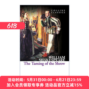 莎士比亚 英文原版 The Taming of the Shrew 驯悍记 柯林斯文学经典 英文版 进口英语原版书籍