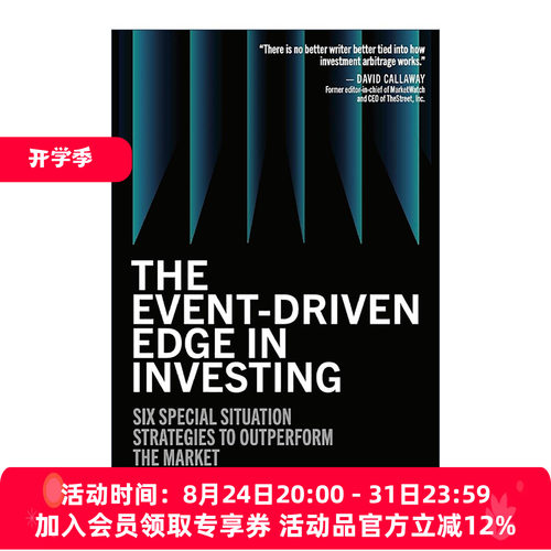 英文原版 The Event-Driven Edge in Investing 隐性财富 掌控市场变局的6大事件投资法 英文版 进口英语原版书籍