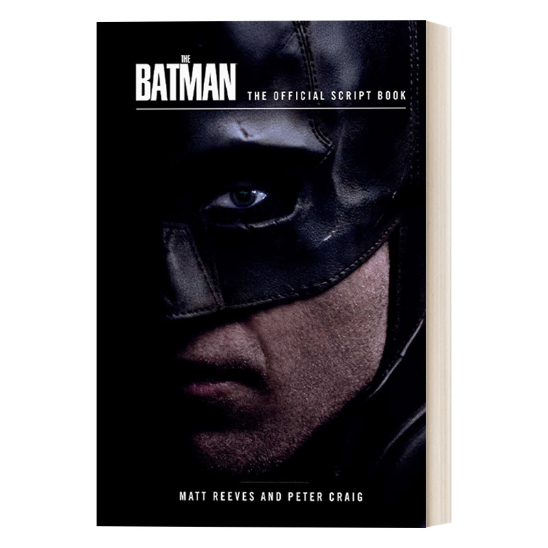 蝙蝠侠 英文原版 The Batman The Official Script Book 官方电影剧本 精装 英文版 进口英语原版书籍