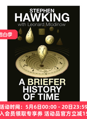 时间简史  英文原版 A Brief History of Time 科学经典著作特别版 精装 Stephen Hawking史蒂芬霍金 英文版 进口英语原版书籍
