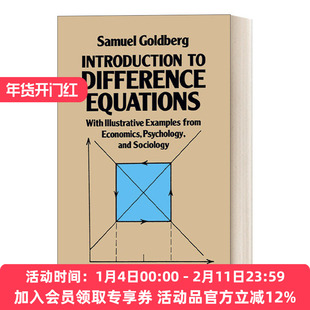 差分方程导论 英文原版 Introduction to Difference Equations 英文版 进口英语原版书籍