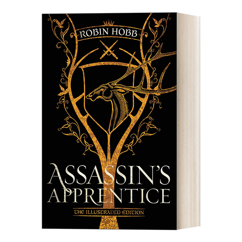 英文原版 Assassin's Apprentice The Farseer Trilogy Book 1 刺客正传I 刺客学徒 插图精装收藏版 豆瓣推荐 奇幻小说 英文版