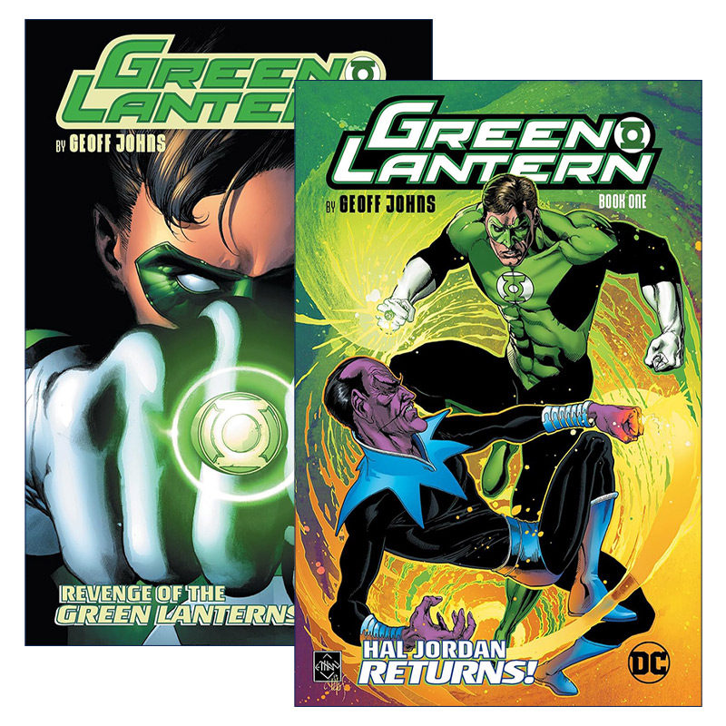 英文原版 Green Lantern by Geoff Johns绿灯侠1-2册 新版 DC漫画 英文版 进口英语原版书籍