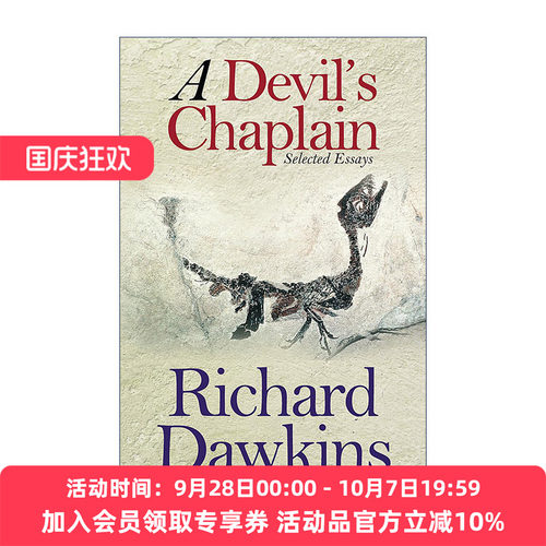 英文原版 A Devil's Chaplain 魔鬼的牧师 关于希望 谎言 科学和爱的思考 Richard Dawkins 英文版 进口英语原版书籍