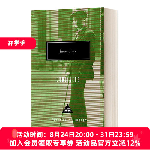都柏林人 英文原版小说 Dubliners 詹姆斯·乔伊斯 Everyman精装版 英文版 进口英语原版书籍