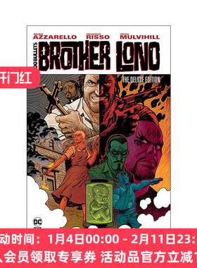 英文原版 100 Bullets Brother Lono 100颗子弹 洛诺兄弟 豪华精装收藏版 DC漫画 布莱恩·阿扎瑞罗 英文版 进口英语原版书籍