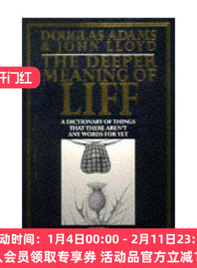 英文原版 The Deeper Meaning of Liff 冷僻怪异字典更新版 银河系搭车客指南作者Douglas Adams 英文版 进口英语原版书籍