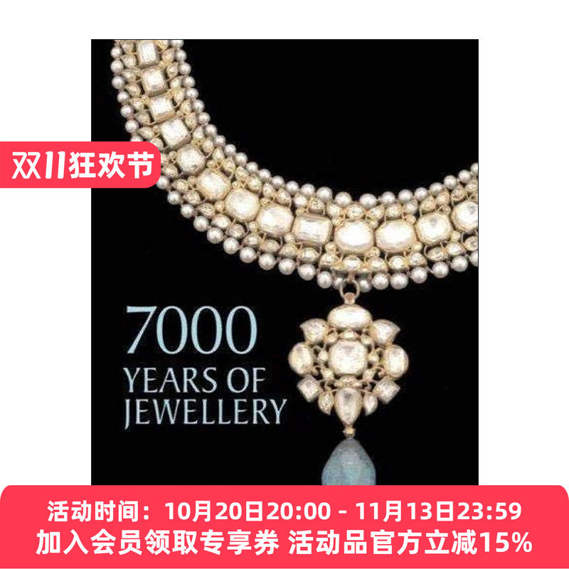 英文原版 7000 Years of Jewellery 7000年的珠宝 7千年珠宝历史古代首饰收藏鉴赏珠宝设计 英文版 进口英语原版书籍