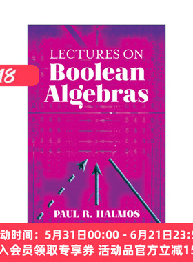 布尔代数讲座 英文原版 Lectures on Boolean Algebras Paul Halmos保罗哈尔莫斯 英文版 进口英语原版书籍