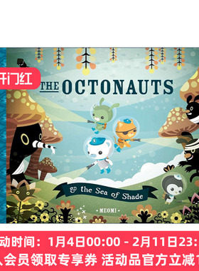 海底小纵队 幽影之海 英文原版 The Octonauts and the Sea of Shade 同名动画原著故事 儿童精装绘本 Meomi 进口英语原版书籍