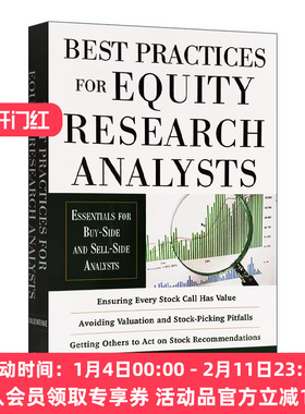 现货 英文原版 Best Practices for Equity Research 证券分析师实践指南 英文版 进口英语原版书籍