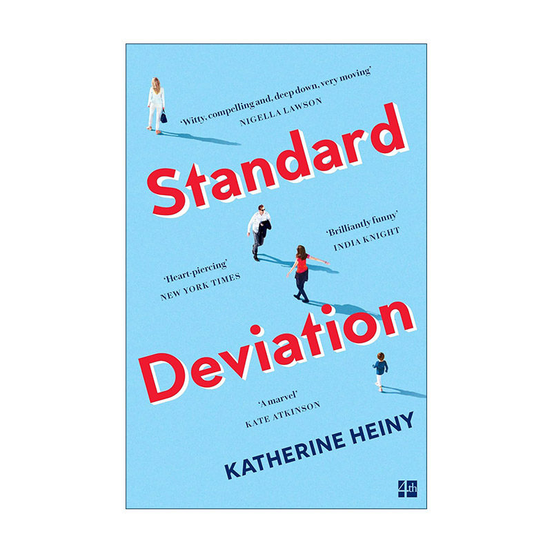 英文原版 Standard Deviation 标准差 凯瑟琳·赫尼 畅销幽默婚姻题材小说 英文版 进口英语原版书籍