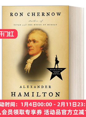 汉密尔顿传 精装 英文原版 Alexander Hamilton Ron Chernow 英文版 进口英语原版书籍