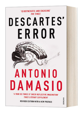 英文原版 Descartes' Error 笛卡尔的错误 情绪 推理和人脑 安东尼奥·R.达马西奥 英文版 进口英语原版书籍