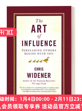 英文原版 The Art of Influence 影响力的艺术 说服他人从你开始 Chris Widener 精装 英文版 进口英语原版书籍