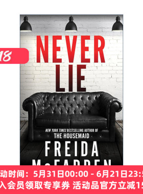 英文原版 Never Lie 从不说谎 惊悚悬疑小说 女仆作者Freida McFadden 英文版 进口英语原版书籍