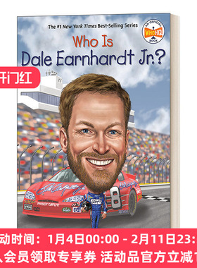 英文原版 Who Is Dale Earnhardt Jr. Who Was 小戴尔·恩哈特是谁 英文版 进口英语原版书籍