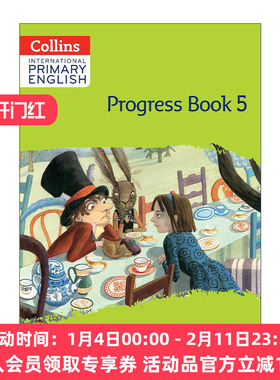 英文原版 Collins International Primary English Progress Book Student's Book 5 柯林斯剑桥国际小学英语进阶练习五年级