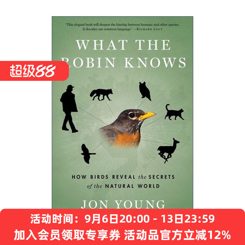 英文原版 What The Robin Knows 知更鸟知道什么 鸟类如何揭示自然界的秘密 英文版 进口英语原版书籍