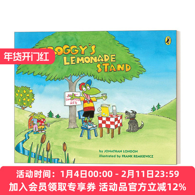青蛙小吉的柠檬小摊 英文原版 Froggy's Lemonade Stand 吴敏兰推荐 幼儿心灵成长绘本 儿童家庭教养教育 英文版 进口英语原版书籍