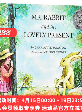 正版 兔子先生和美好的礼物 进口英文原版儿童绘本 Mr. Rabbit and the Lovely Present 凯迪克银奖 莫里斯桑达克 Maurice Sendak