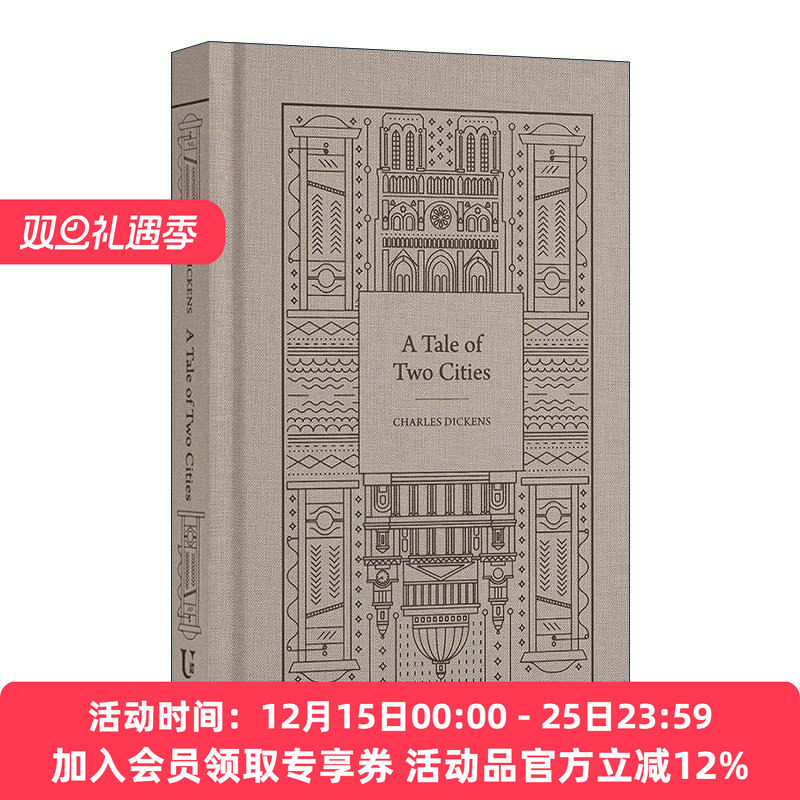 双城记 英文原版 Tale of Two Cities Signature布面精装 英文版 进口英语原版书籍
