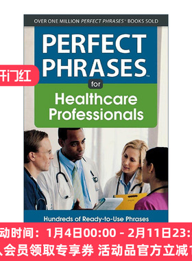 英文原版 Perfect Phrases for Healthcare Professionals 医疗专业人员的完美短语 英文版 进口英语原版书籍