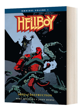 英文原版 Hellboy Omnibus Volume 1 Seed of Destruction 地狱男爵1 毁灭起源 英文版 进口英语原版书籍