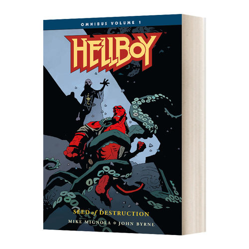 英文原版 Hellboy Omnibus Volume 1 Seed of Destruction 地狱男爵1 毁灭起源 英文版 进口英语原版书籍