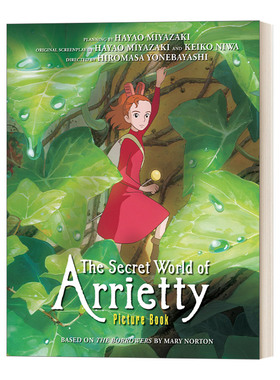 借东西的小人阿莉埃蒂 英文原版 The Secret World of Arrietty 英文版 进口英语原版书籍