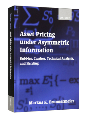 现货 信息不对称下的资产定价 英文原版 Asset Pricing under Asymmetric Information 泡沫 崩溃 技术分析和羊群效应 精装 进口书